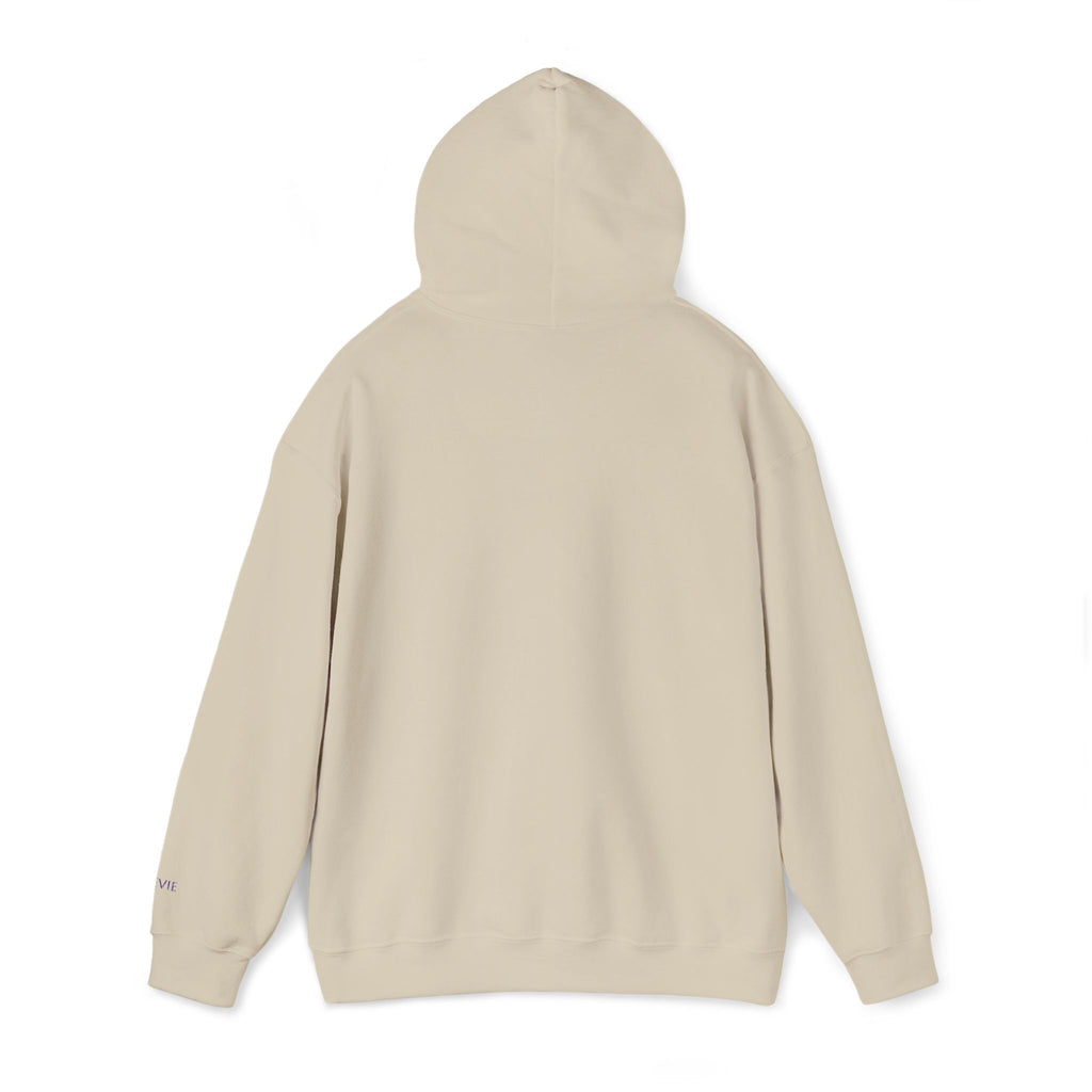 Forever Blooming Hoodie — Minimal Flower Path Pullover