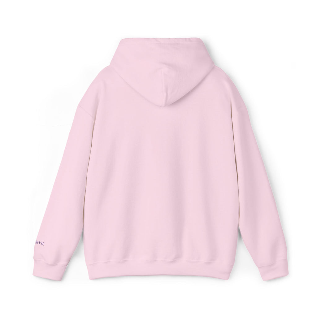 Forever Blooming Hoodie — Minimal Flower Path Pullover