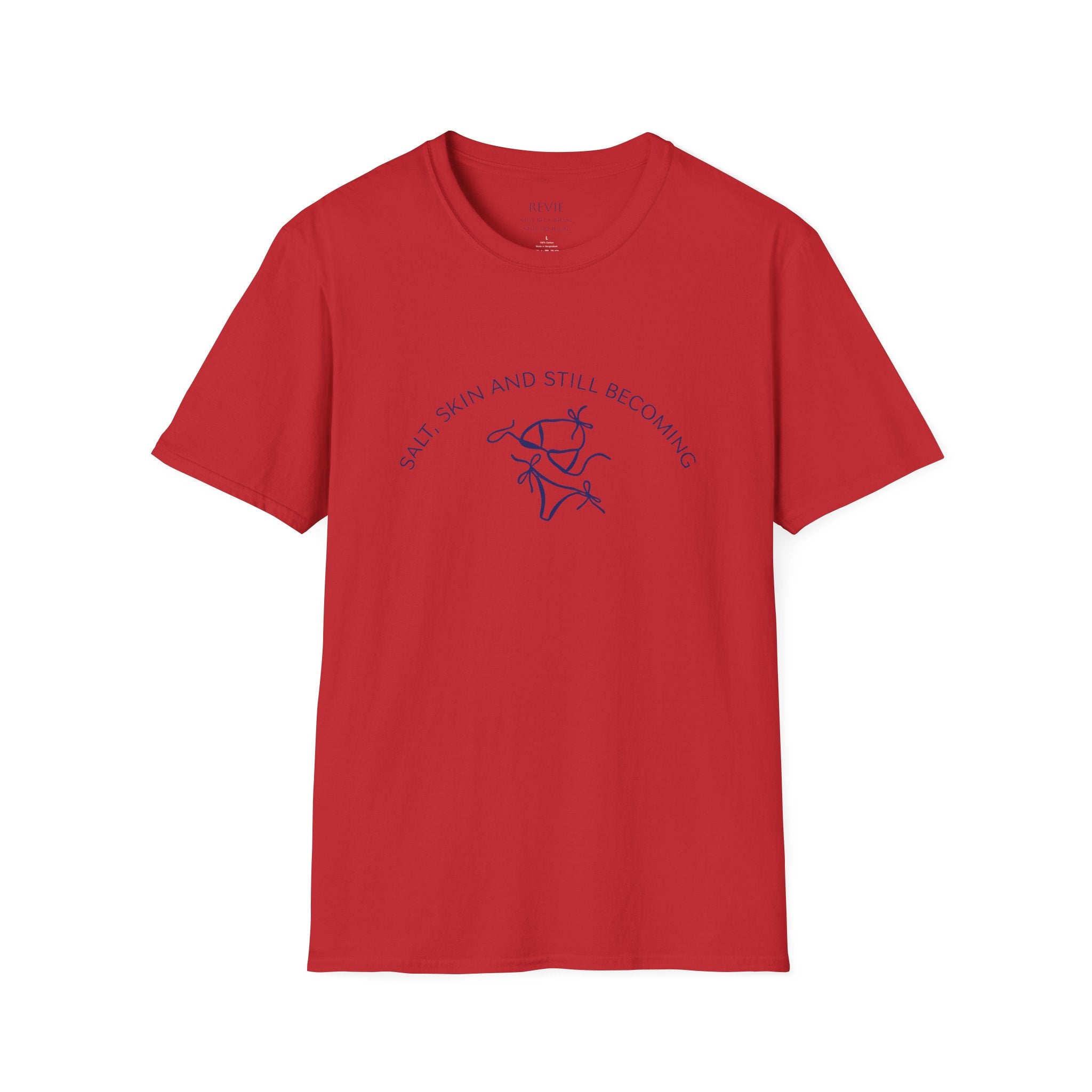 Salt, Skin and Still Becoming - Coastal Line Art Tee