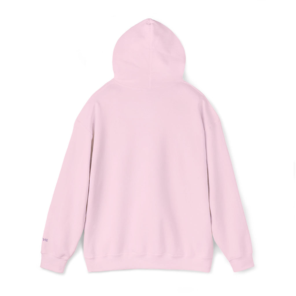 Forever Blooming Hoodie — Minimal Flower Path Pullover
