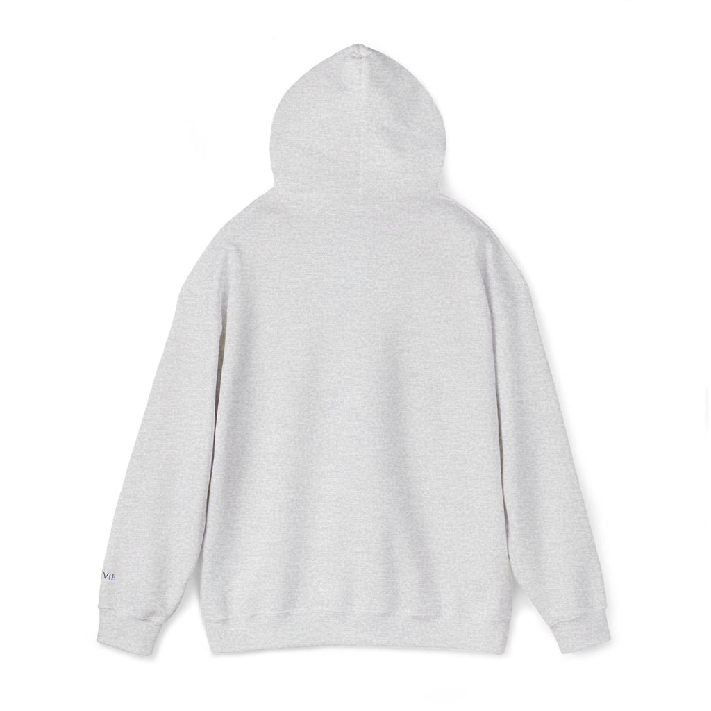 Forever Blooming Hoodie — Minimal Flower Path Pullover